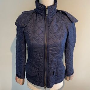 Burberry Brit Diamond Quilted Jacket